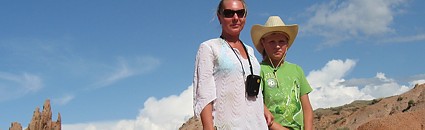 наши клиенты Инна и Вадик из Бердска в августе 2011 г.  - отдыхали в гостевом доме «Вера» на Иссык-Куле.