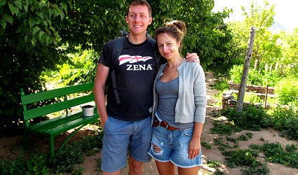 туристы br><br>Алессандро Боретти, Ания, Италия, Польша, 27 июня 2018 г.  - на Иссык-Куле