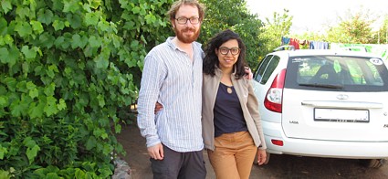 группа Винцент Аллиан и Наара, Франция, 17 июля 2018 г.  - отдыхали у Веры на Иссык-Куле