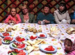 дастаркон в юрте жети-огуз иссык-куль